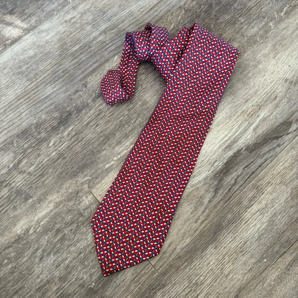 Christian Dior “Micro Bee” 100% Silk Tie